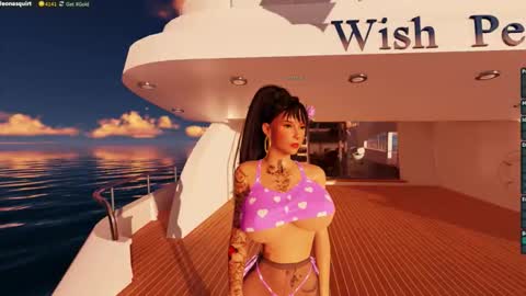 Leona online show from February 15, 2026, 6:48 pm