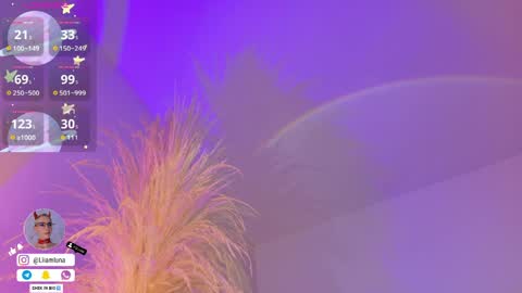 Liiam Luna online show from April 11, 2026, 11:03 am