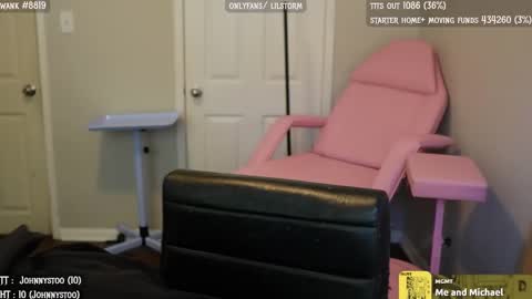 Snapshot of lilst0rm chatting on January 27, 2025, 1:30 pm lil or red online show from January 27, 2025, 1:30 pm