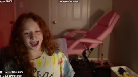 Snapshot of lilst0rm chatting on February 28, 2025, 5:59 am lil or red online show from February 28, 2025, 5:59 am