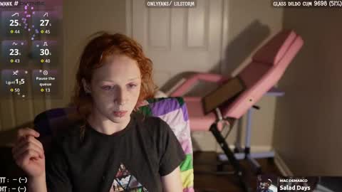 Snapshot of lilst0rm chatting on October 1, 2025, 11:33 pm lil or red online show from October 1, 2025, 11:33 pm