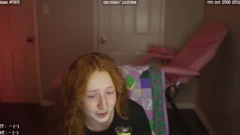 Snapshot of lilst0rm chatting on November 19, 2025, 12:43 am lil or red online show from November 19, 2025, 12:43 am