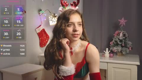 Snapshot of lizbethbiers chatting on December 25, 2024, 9:13 am Hello there im Amelia Im new here Lets have fun online show from December 25, 2024, 9:13 am