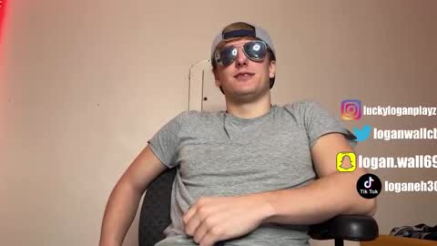 Snapshot of luckyloganx chatting on January 25, 2025, 4:03 pm Logan Wall online show from January 25, 2025, 4:03 pm