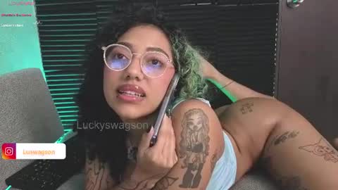 Snapshot of luckyswagson chatting on June 14, 2026, 2:24 am Luanis online show from June 14, 2026, 2:24 am
