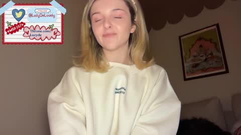 Snapshot of lucydelovely chatting on May 3, 2026, 10:49 pm Lucy online show from May 3, 2026, 10:49 pm