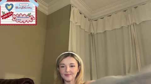 Snapshot of lucydelovely chatting on May 18, 2026, 11:21 pm Lucy online show from May 18, 2026, 11:21 pm