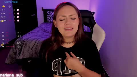 Snapshot of mariana_sub_ chatting on February 21, 2025, 12:49 am Your favorite online show from February 21, 2025, 12:49 am