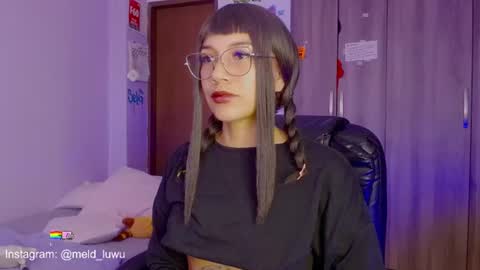 Snapshot of mel_dahlia chatting on June 10, 2026, 7:35 pm Melissa - - Please help me to reach 100 thumbs up online show from June 10, 2026, 7:35 pm