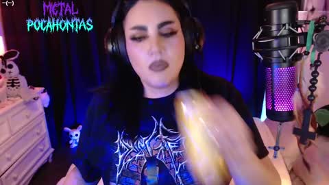 MetalPocahotass online show from October 21, 2025, 11:05 pm