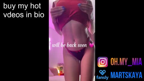 Mia Martskaya online show from October 25, 2025, 7:49 am