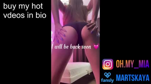 Snapshot of mia4sin chatting on June 18, 2026, 12:31 pm Mia Martskaya online show from June 18, 2026, 12:31 pm