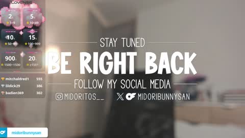 midori__san online show from January 18, 2025, 5:15 pm