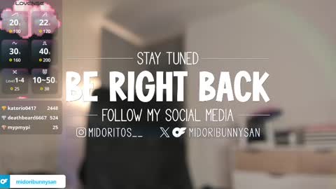 midori__san online show from February 25, 2025, 5:15 pm