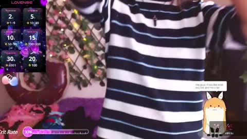 Midori 7u7 online show from January 22, 2025, 2:24 pm