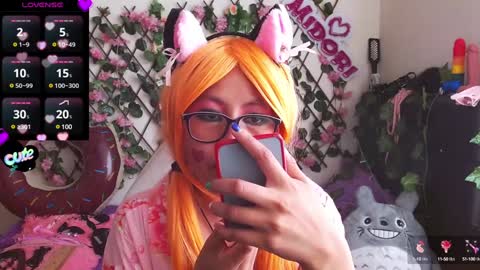 Midori 7u7 online show from January 31, 2025, 8:54 pm