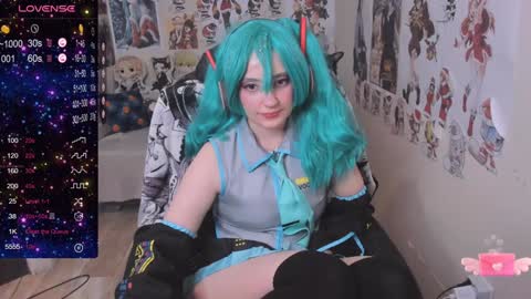 Snapshot of miku_bunny chatting on January 21, 2025, 7:15 am Miku online show from January 21, 2025, 7:15 am