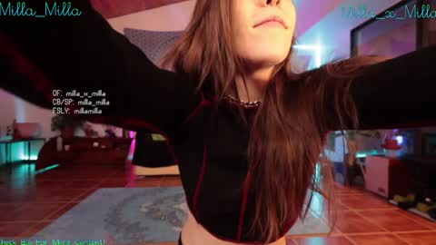 milla_milla online show from January 5, 2025, 5:30 am