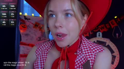 Milly    online show from October 31, 2025, 7:09 am