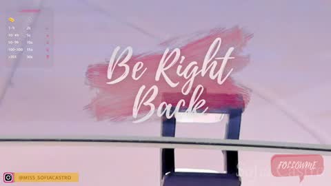 Sofia Castro online show from January 25, 2025, 11:55 am