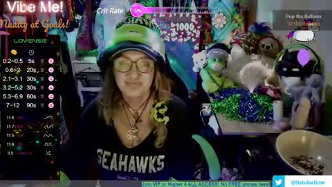 Snapshot of miss_tulsa chatting on January 18, 2025, 12:24 am Tulsa Mae aka Mz. Pahkah online show from January 18, 2025, 12:24 am