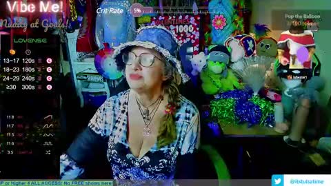 Snapshot of miss_tulsa chatting on January 18, 2025, 6:43 pm Tulsa Mae aka Mz. Pahkah online show from January 18, 2025, 6:43 pm