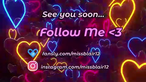MissBlair online show from July 5, 2026, 4:19 am