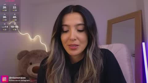 Snapshot of missmonaco chatting on May 21, 2026, 3:35 am Emma Rivera online show from May 21, 2026, 3:35 am