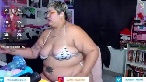 Snapshot of moshpitmami chatting on August 1, 2026, 10:08 pm Indy online show from August 1, 2026, 10:08 pm