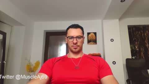 Snapshot of muscleaj69 chatting on October 12, 2025, 1:32 pm AJ online show from October 12, 2025, 1:32 pm