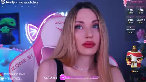 mysweetalice online show from March 1, 2026, 3:47 pm