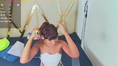 Snapshot of myblackdope_ chatting on February 23, 2025, 11:55 am Samanta online show from February 23, 2025, 11:55 am