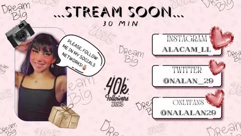 Onlyf4s nalalan29 online show from January 18, 2025, 5:52 am