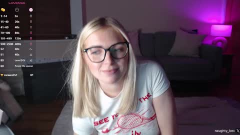 Snapshot of naughty__bex chatting on February 7, 2025, 9:04 pm Bex currently on maternity leave online show from February 7, 2025, 9:04 pm