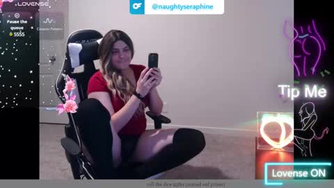 Snapshot of naughtyseraphine chatting on February 1, 2025, 12:26 pm NaughtySeraphine online show from February 1, 2025, 12:26 pm