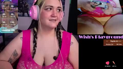 Wishs Playground online show from January 15, 2026, 3:49 pm