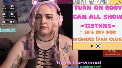 Wishs Playground online show from April 9, 2026, 9:04 am