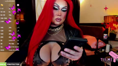 Snapshot of nightmare_natalia chatting on January 6, 2025, 6:36 am Natalia online show from January 6, 2025, 6:36 am