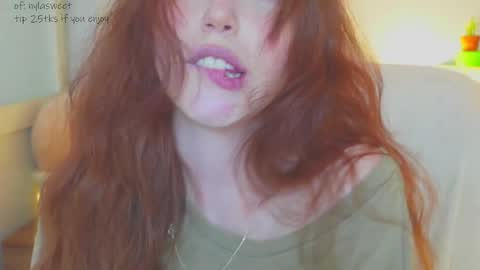 Snapshot of niilaa chatting on March 11, 2025, 9:48 pm of Nylasweet online show from March 11, 2025, 9:48 pm