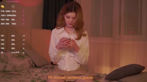 Snapshot of northern_gracia chatting on January 22, 2025, 5:28 pm Gracia 150 online show from January 22, 2025, 5:28 pm