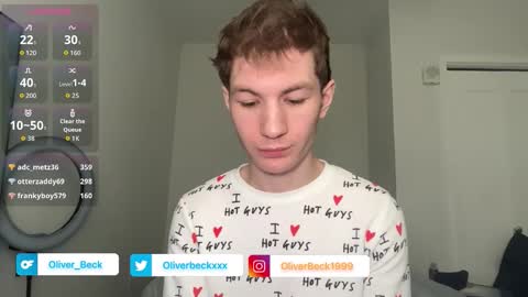 Oliver Beck online show from February 2, 2026, 8:40 pm