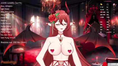 Succubus Nyx online show from January 29, 2025, 3:12 am