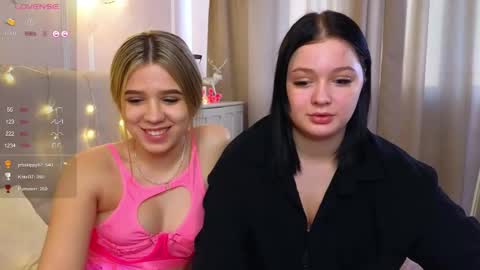 Lora black  and Lili blonde welcome you here online show from March 9, 2025, 2:32 pm
