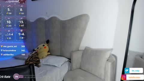 Snapshot of rachaeldeckard chatting on February 24, 2025, 8:27 am natalia  -  online show from February 24, 2025, 8:27 am