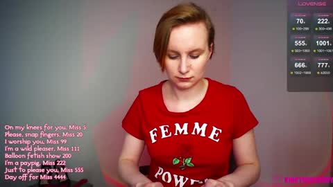 Cherry  Miss Cherry online show from May 26, 2026, 4:03 pm