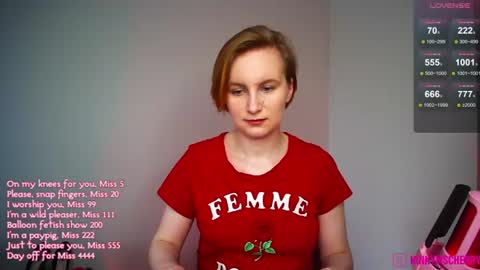 Snapshot of randycherry chatting on June 12, 2026, 2:05 pm Cherry Miss Cherry online show from June 12, 2026, 2:05 pm