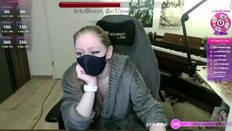 realartofslut online show from April 27, 2026, 6:39 pm