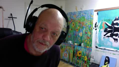 Snapshot of richardartist chatting on January 15, 2025, 4:36 am Richard online show from January 15, 2025, 4:36 am