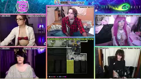 Roll For Seduction online show from March 10, 2026, 11:32 pm