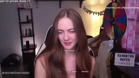 The Real Samantha Hayes haha  online show from January 17, 2025, 10:01 pm